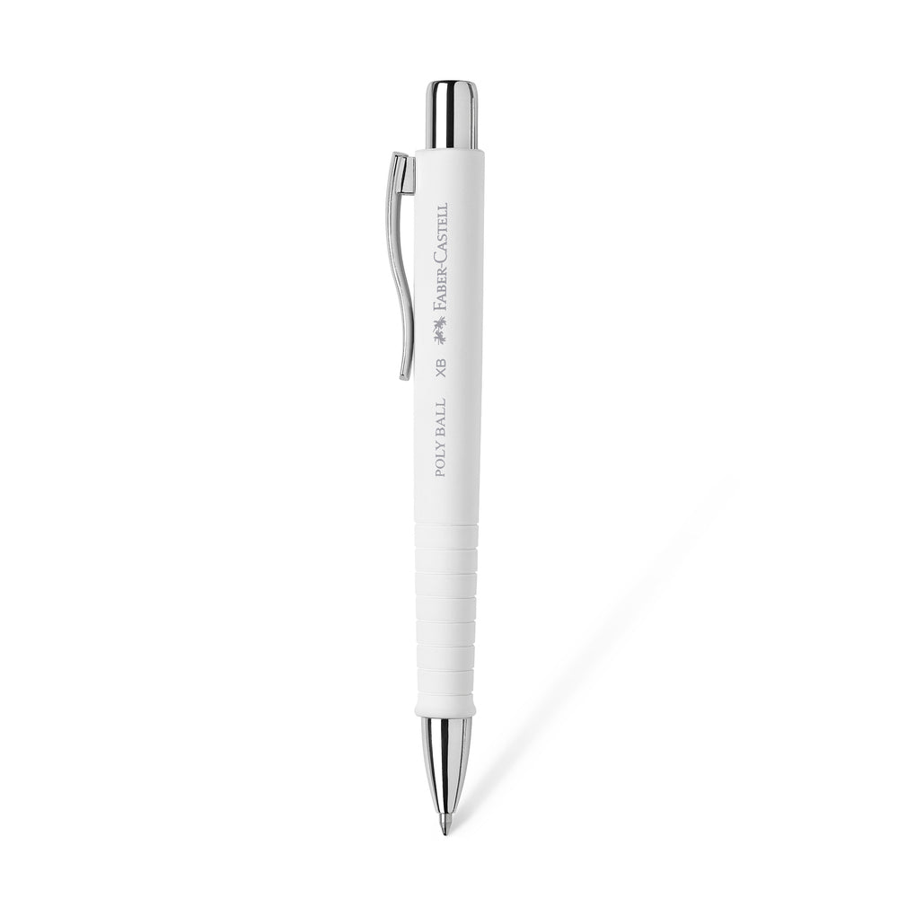 KUGLEPEN Faber-Castell POLY BALL HVID