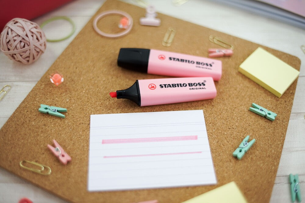 Tekstmarker Stabilo boss pastel pink