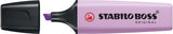 Tekstmarker Stabilo boss pastel lilla