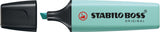 Tekstmarker Stabilo boss pastel turkis