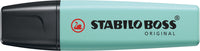 Tekstmarker Stabilo boss pastel turkis