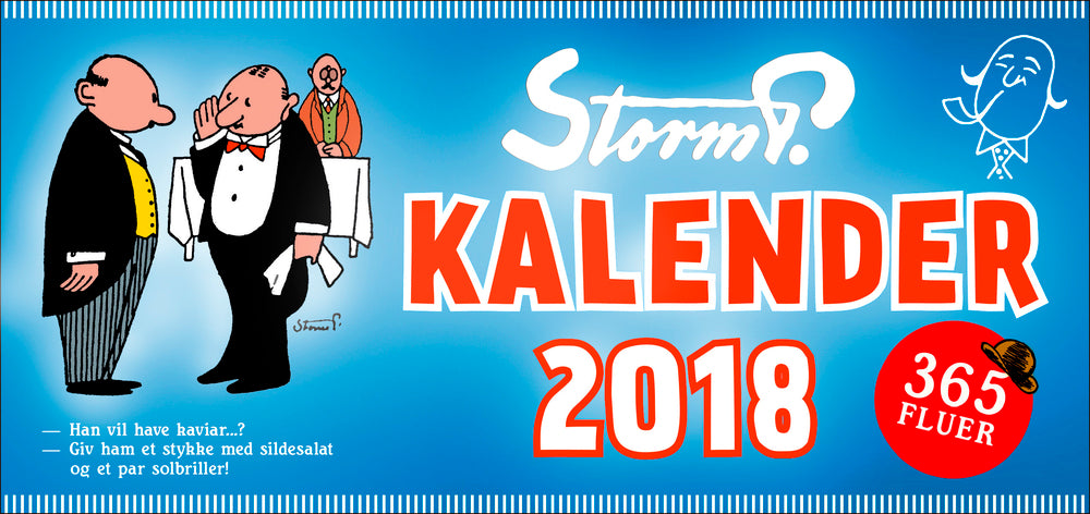 Storm P. kalender 2018 - 366 fluer