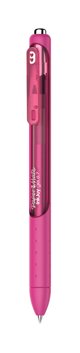 KUGLEPEN INKJOY GEL LYSERØD M 0,7