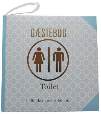 TOILET GÆSTEBOG UNDEN