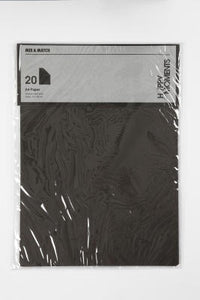 PAPIR SORT A4 100G 20 ARK