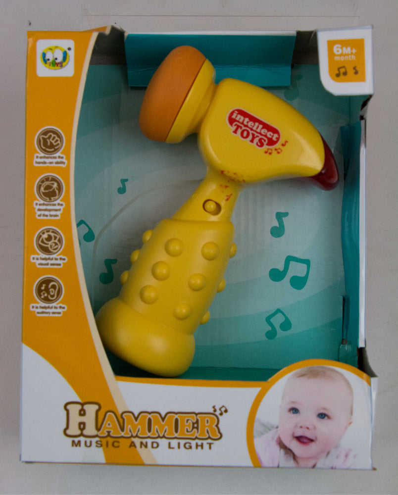 HAMMER MED LYS OG LYD