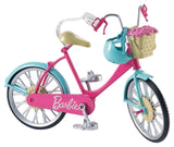 BARBIE CYKEL  MED TILBEHØR