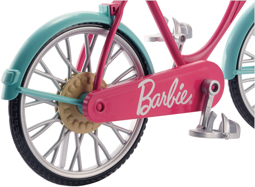 BARBIE CYKEL  MED TILBEHØR