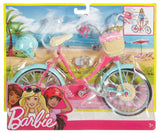 BARBIE CYKEL  MED TILBEHØR