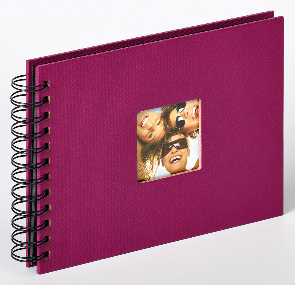 ALBUM SPIRAL BORDEAUX 40 SORTE SIDER 23X17 FUN