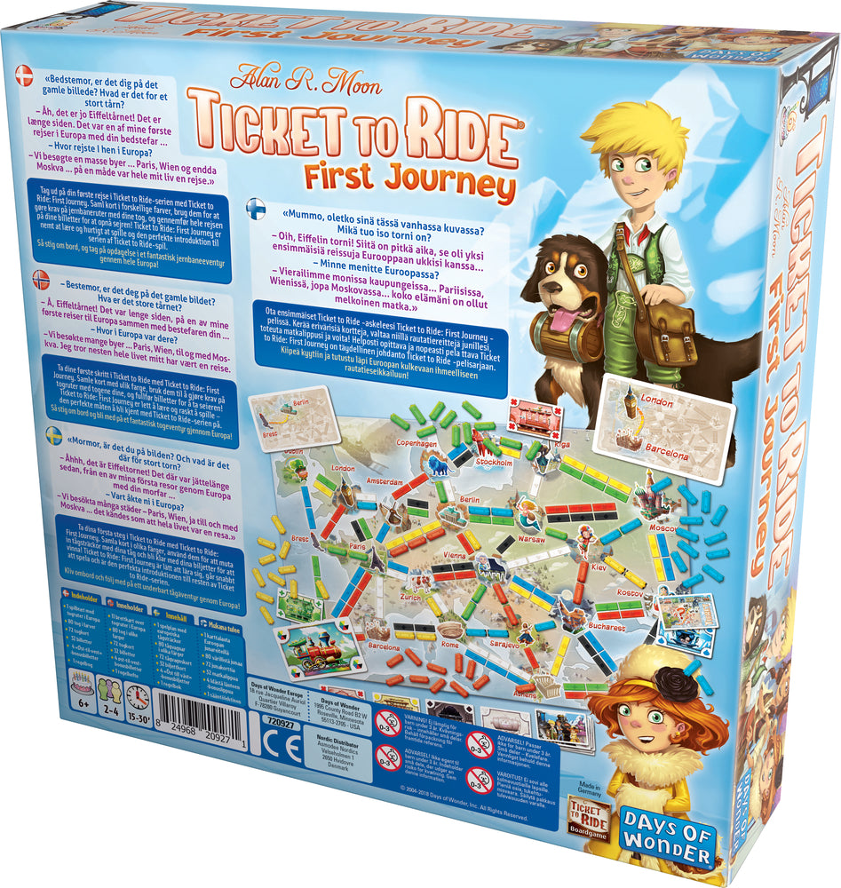 Ticket to ride first journey