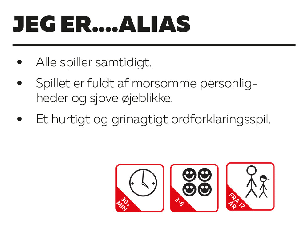 JEG ER….. ALIAS