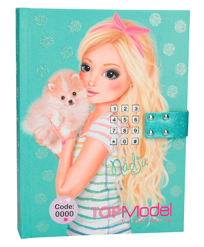 DAGBOG TOPModel M/ KODE & MUSIK, TURKIS