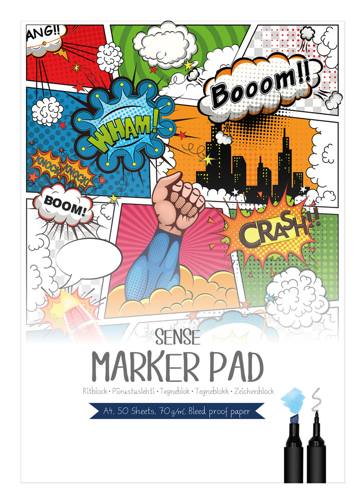 Marker blok sense A4 70 g 50 blade