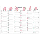 KONTORKALENDER HUMOR A4 SC MIX 2018 MAYLAND