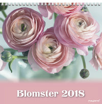 VÆGKALENDER BLOMSTER  2018 MAYLAND