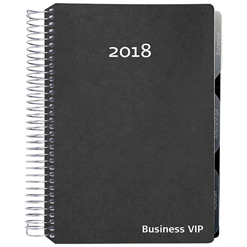 A5 BUSINESS UGEKALENDER SORT 2018 MAYLAND