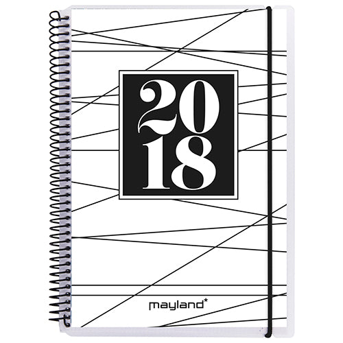 A5 UGEKALENDER 4 ILLU.  2018 MAYLAND