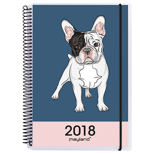 A5 UGEKALENDER 4 ILLU.  2018 MAYLAND