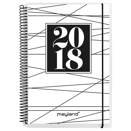 A6 UGEKALENDER PP 4 ILLU. 2018 MAYLAND