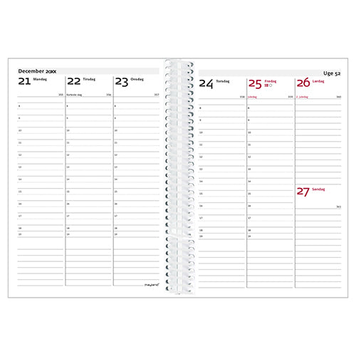 A6 UGEKALENDER PP 4 ILLU. 2018 MAYLAND