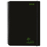 ECOLINE A6 UGEKALENDER SORT  2018 MAYLAND