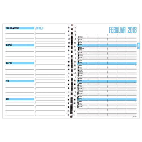 FAMILIENS MÅNEDSKALENDER  2018 MAYLAND