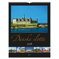 VÆGKALENDER DANSKE SLOTTE  2018 MAYLAND