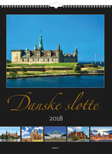 VÆGKALENDER DANSKE SLOTTE  2018 MAYLAND