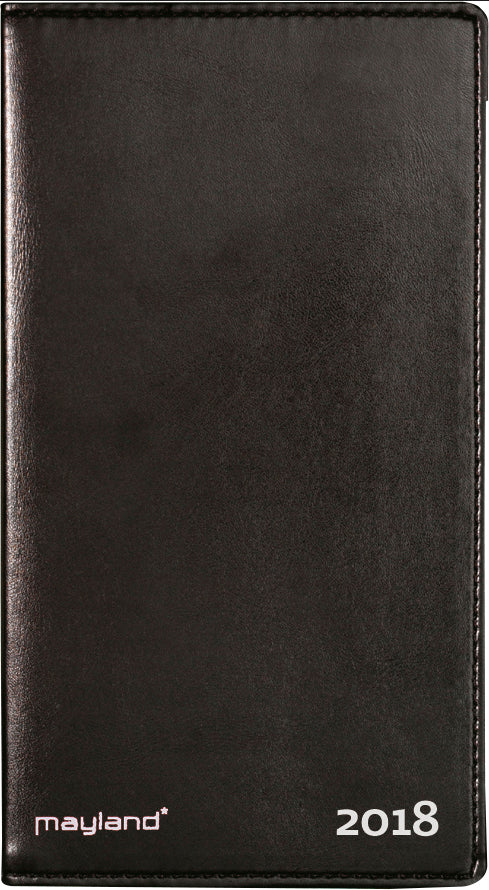 INDEX PLANNER MÅNED SORT  2018 MAYLAND