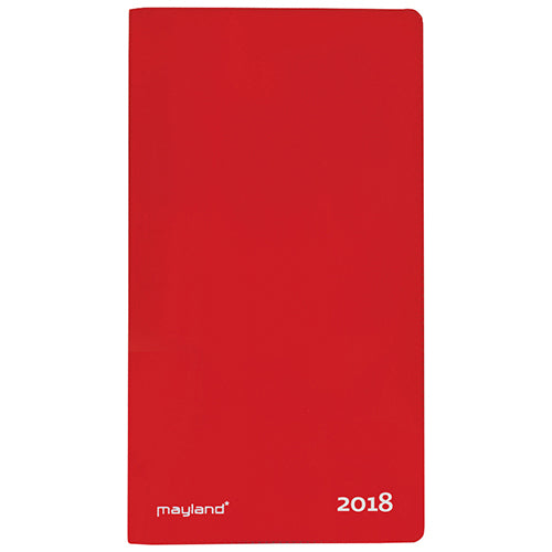 INDEX PLANNER MÅNED RØD  2018 MAYLAND