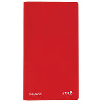 INDEX PLANNER MÅNED RØD  2018 MAYLAND