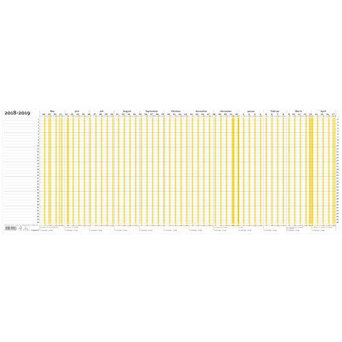 FERIE PLANNER 18/19  2018 MAYLAND