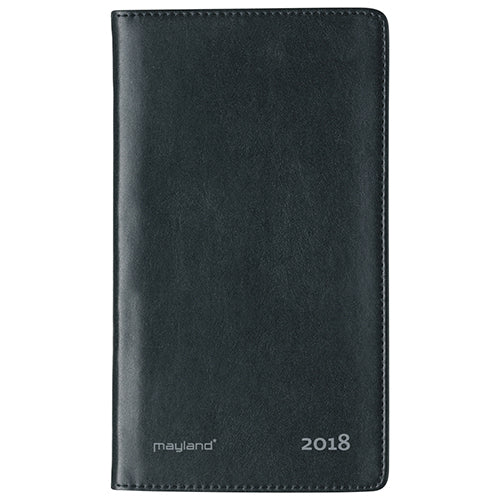 WEEK PLANNER KUNSTSKIND SORT 2018 MAYLAND