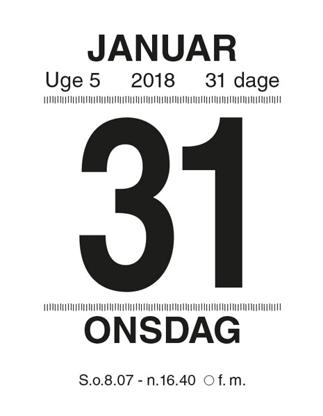 BRODERIKALENDER M/SPLIT 2018 MAYLAND