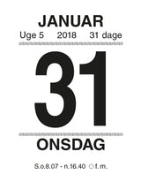 BRODERIKALENDER M/SPLIT 2018 MAYLAND