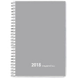 BASIC A5 UGEKALENDER GRÅ  2018 MAYLAND