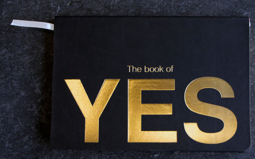 NOTESBOG SORT THE BOOK OF YES A5