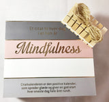 CITATKALENDER MINDFULNESS GULD FOIL 1M SNOR 7 TRÆKLEMMER