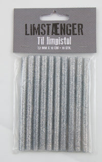 Limstænger sølv 10stk. all temp 7,2mm.