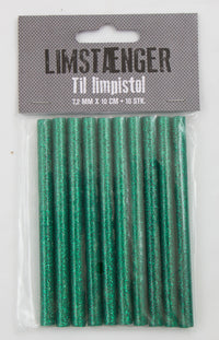 Limstænger grøn 10stk. all temp 7,2mm.