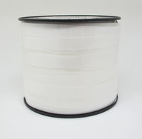 GAVEBÅND HVID GLITTER 10MM X 50M