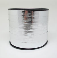 GAVEBÅND SØLV METALLIC STRUKTUR 10MM X 91M