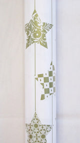 GAVEPAPIR STJERNE GULD PRINT 3 M