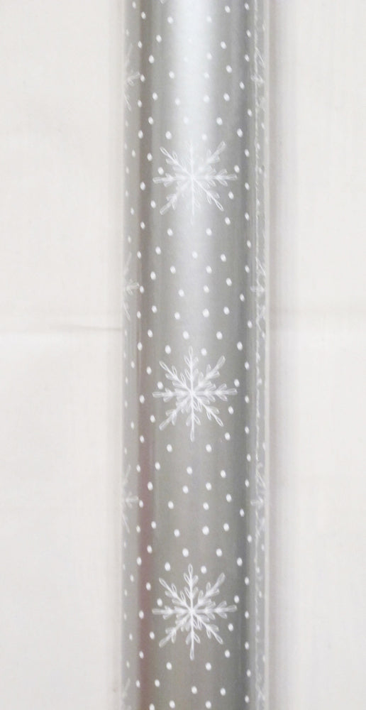 GAVEPAPIR STJERNER SØLV PRINT 3 M