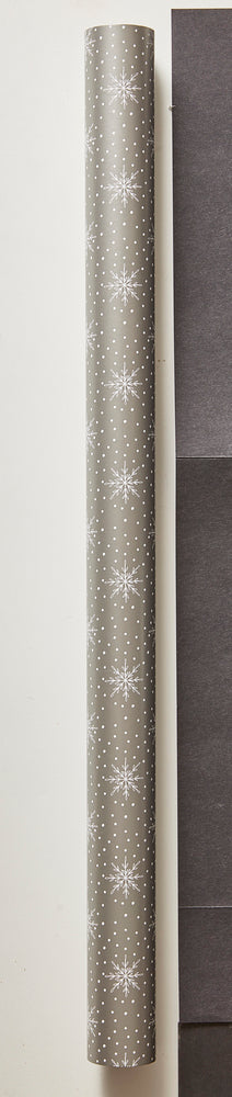 GAVEPAPIR STJERNER SØLV PRINT 3 M