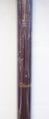 GAVEPAPIR BORDEAUX MED GULD METALLIC GOD JUL  3 M