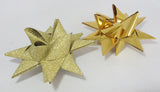 STJERNESTRIMLER GLITTER GULD 15 MM 24 STK
