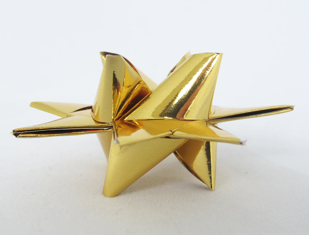 STJERNESTRIMLER GLITTER GULD 15 MM 24 STK