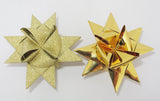 STJERNESTRIMLER GLITTER GULD 15 MM 24 STK